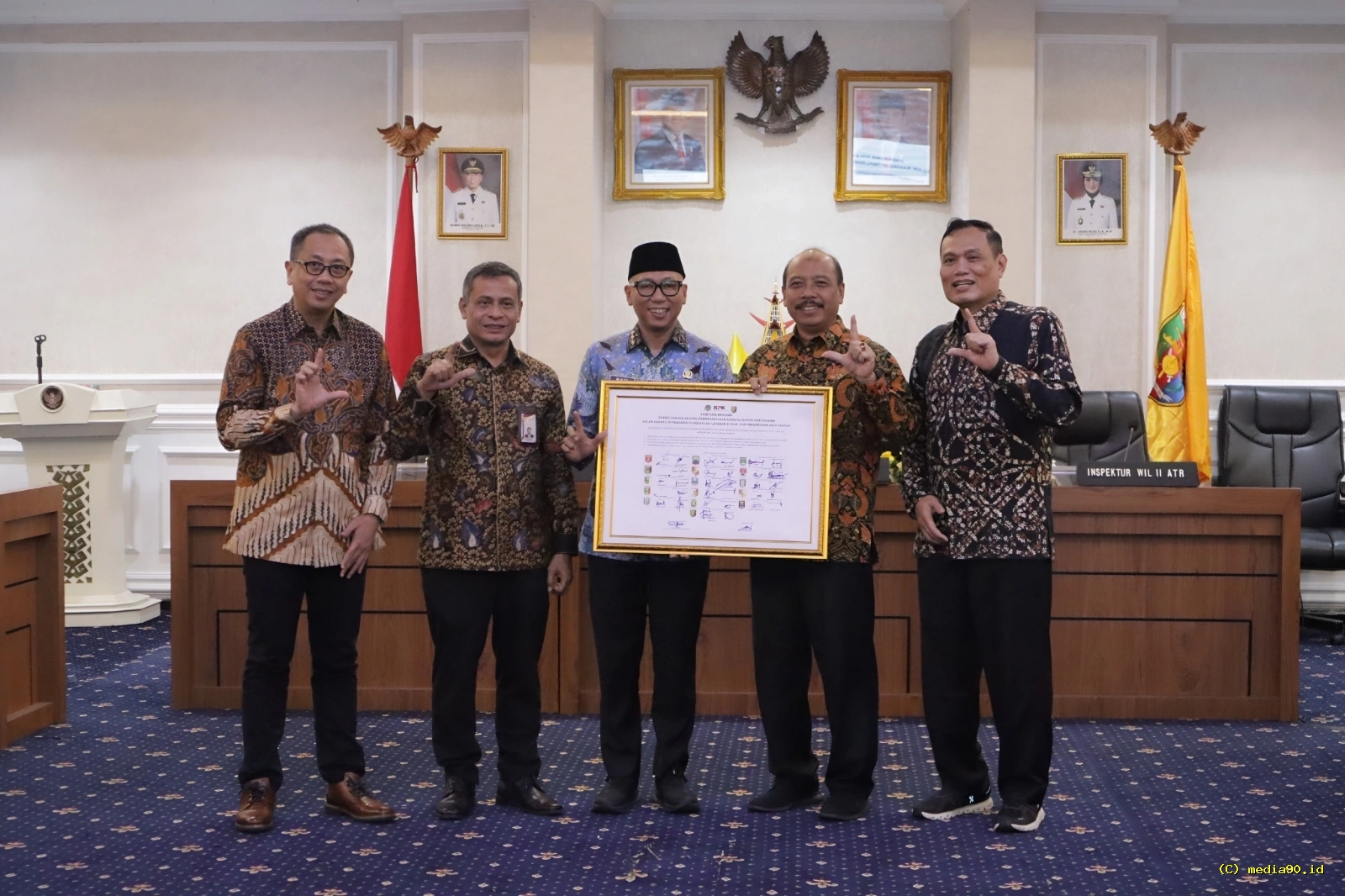 Pemprov Lampung Gandeng KPK dan Kementerian ATR/BPN Percepat Penyelesaian Persoalan Pertanahan