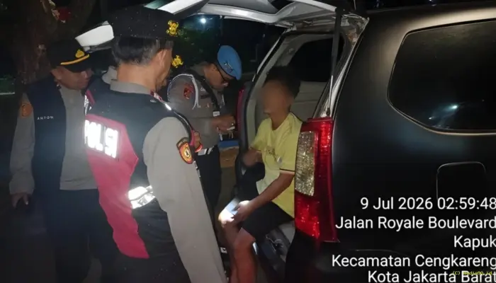 Dua Pria Ditangkap saat Razia Polisi di Cengkareng, Kedapatan Bawa Narkoba