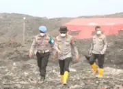 Polisi Perketat Patroli Rumah Warga Sekitar TPA Jatiwaringin yang Ditinggal Mengungsi