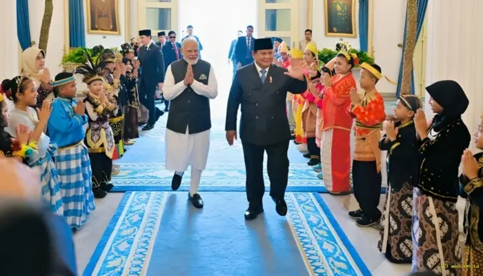 Prabowo kepada PM India Narendra Modi: Indonesia dan India Punya Visi Masa Depan yang Sama