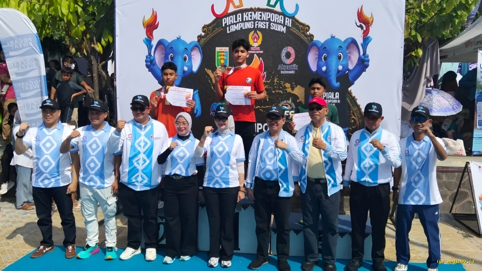 Ribuan Perenang Ramaikan Kejuaraan Piala Kemenpora di Lampung, KONI Sebut Daerah Siap Gelar Event Nasional