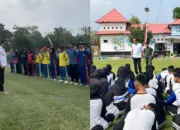 Seleksi Paskibraka HUT ke-81 RI di Tanjung Sari Disambut Antusias Pelajar, Camat Tekankan Disiplin