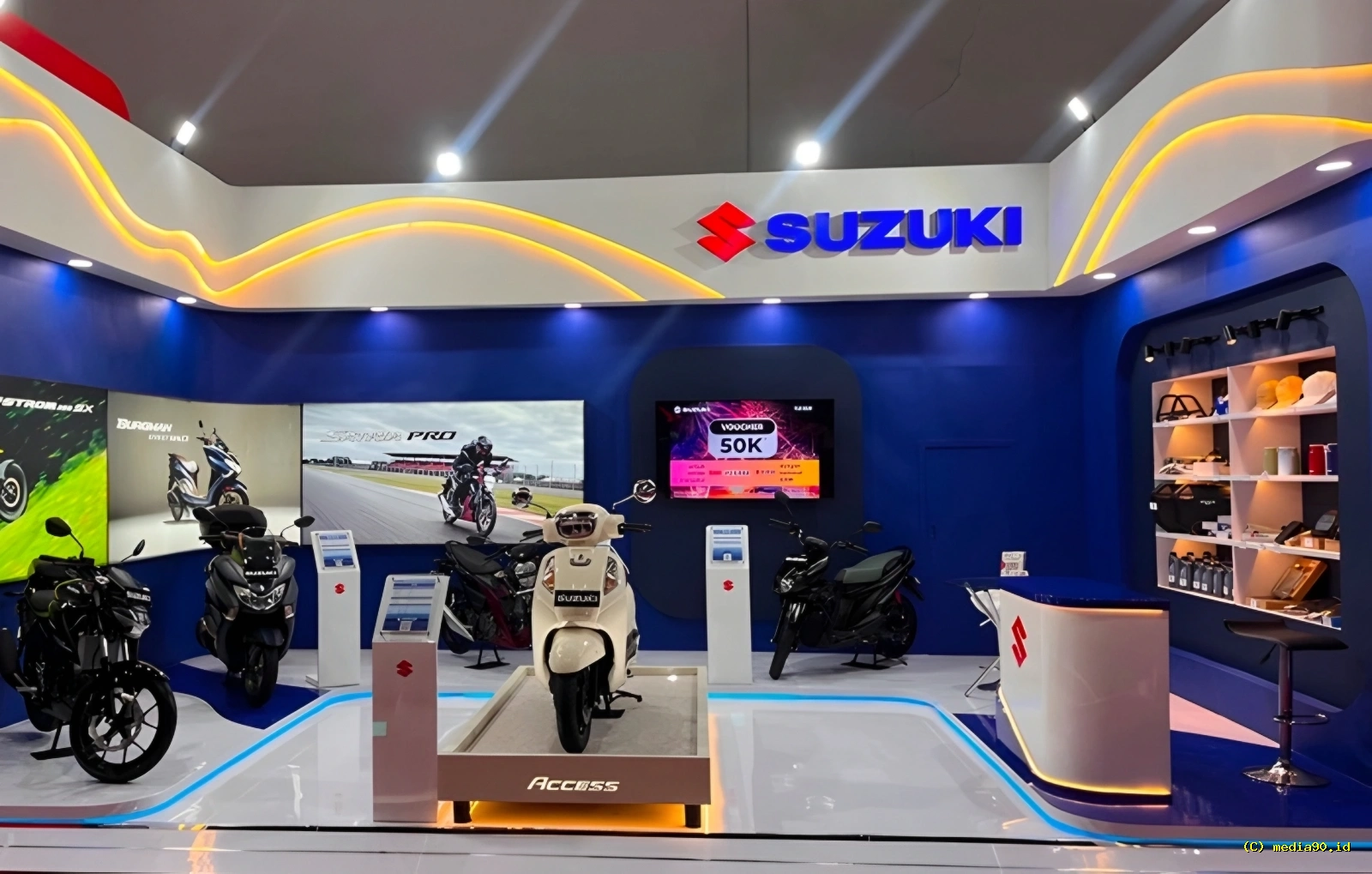 Suzuki Ramaikan Jakarta Fair 2026 Tebar Promo DP Motor Mulai Rp500 Ribu