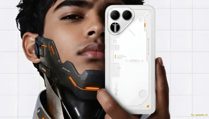 TECNO Pova 8 5G Meluncur 11 Juni, Bawa Baterai 8.000mAh dan Desain Futuristik ala Nothing