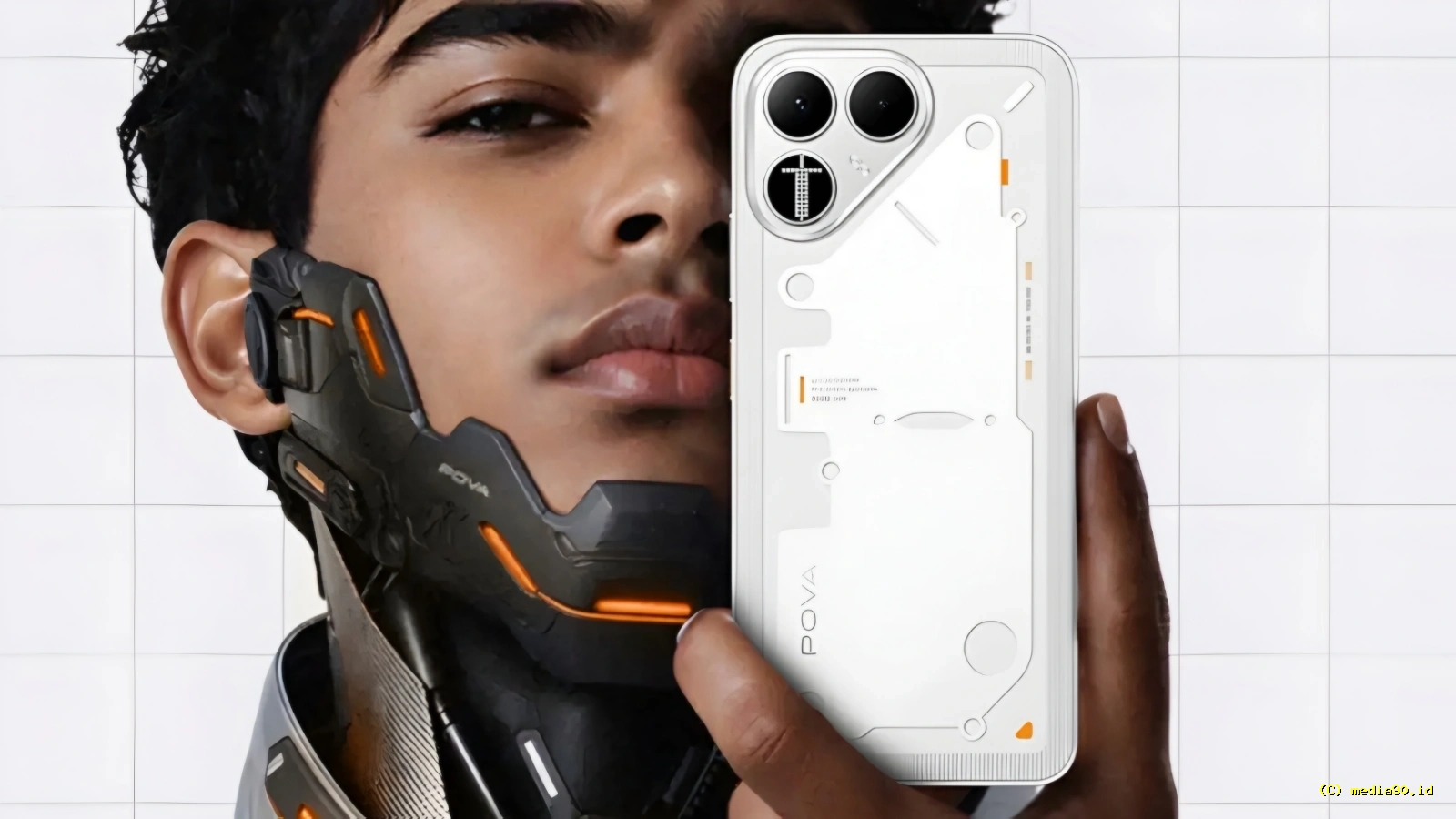 TECNO Pova 8 5G Siap Meluncur, Usung Baterai Jumbo 8.000mAh dan Desain Transparan ala Nothing