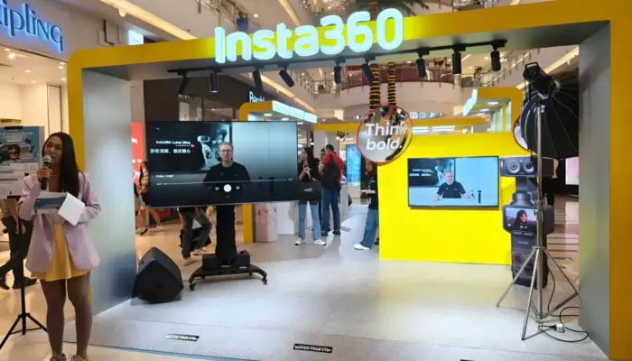 Insta360 Turut Pamerkan Jajaran Kamera dan Aksesoris Pendukung di Acara Luna Park