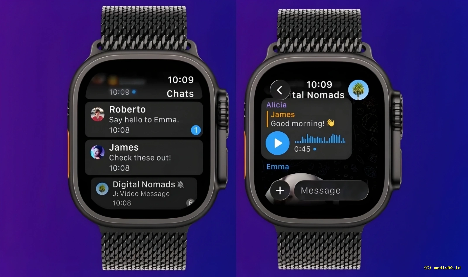 Telegram Resmi Hadir di Apple Watch, Kini Bisa Kirim Pesan Langsung dari Pergelangan Tangan
