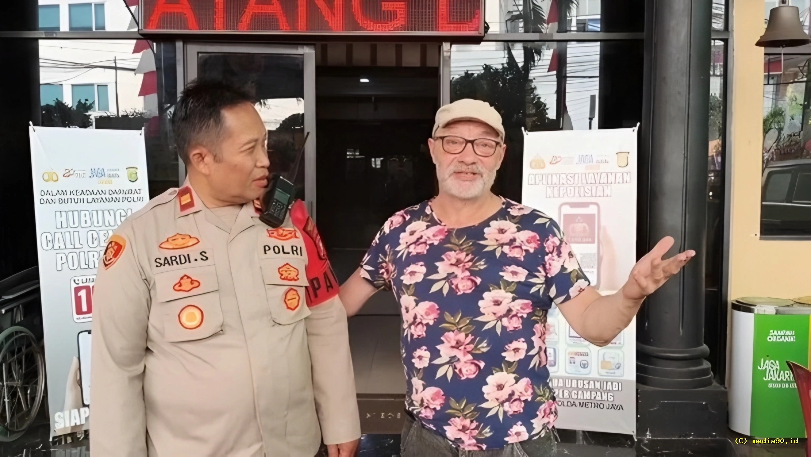 Turis Prancis Korban Jambret di Kota Tua Apresiasi Polisi yang Berhasil Tangkap Pelaku