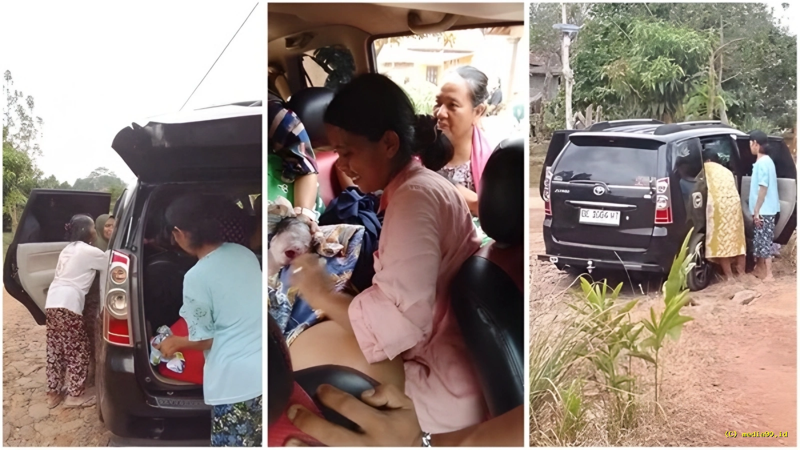 Viral Seorang Ibu di Lampung Melahirkan di Mobil dalam Perjalanan ke Puskesmas