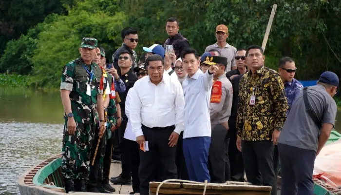 Wapres Gibran Tinjau Proyek Jembatan Way Bungur, Pembangunan Senilai Rp96,8 Miliar Dipercepat