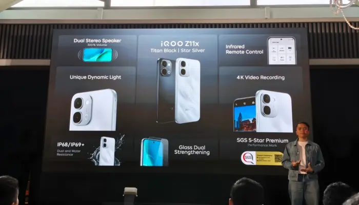 iQOO Z11x Resmi Meluncur di Indonesia, Andalkan Performa Harian dengan Harga Lebih Terjangkau