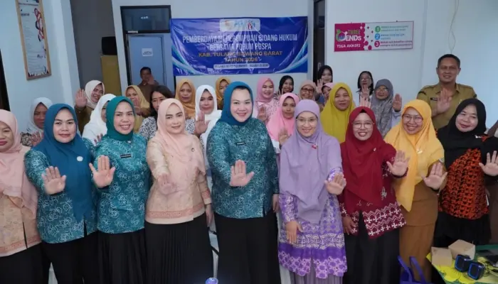 Pemkab Tubaba Gandeng Forum Puspa Perkuat Pemberdayaan Perempuan di Bidang Hukum