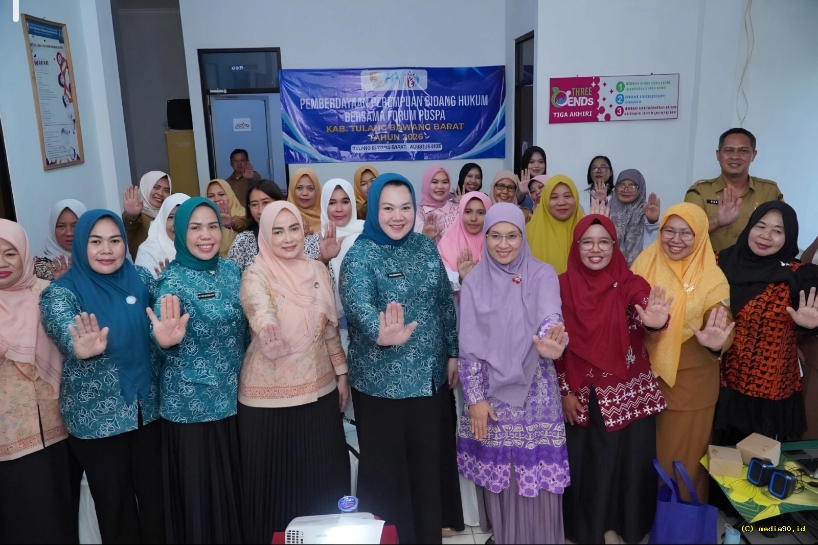 Forum Puspa Kolaborasi dengan Pemkab Tubaba Wujudkan Perempuan Tangguh di Bidang Hukum