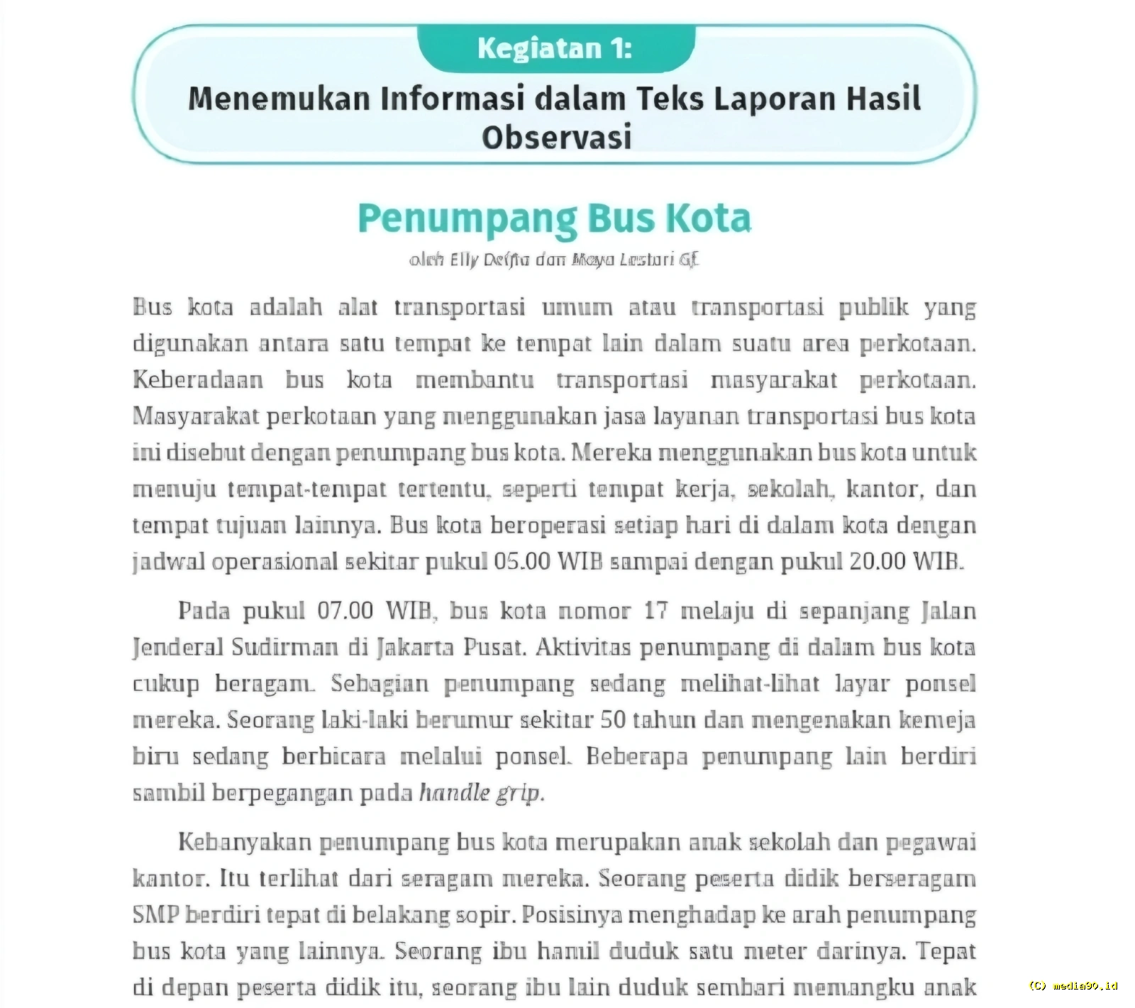 Kunci Jawaban Bahasa Indonesia Kelas 8 Halaman 8 Kurikulum Merdeka, Lengkap dengan Pembahasan