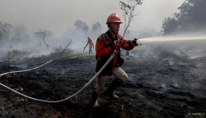 Media Malaysia Soroti Asap Karhutla Kalimantan yang Terbawa ke Sarawak