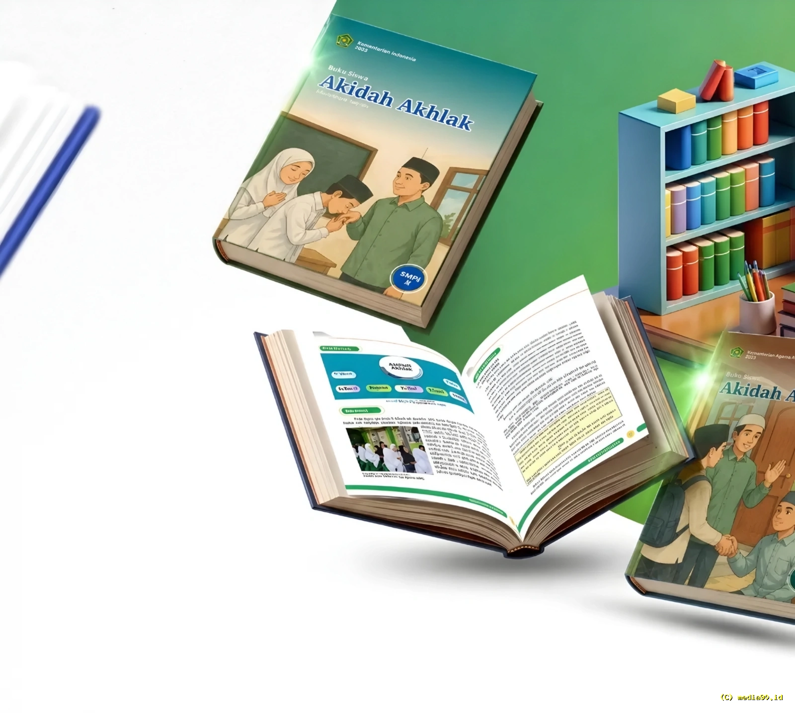 Buku PAI dan Bahasa Arab Gratis dari Kemenag Ini Link Download untuk Semua Jenjang Madrasah