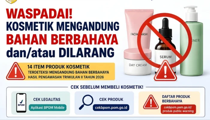 Pemkab Tubaba Imbau Warga Waspadai Kosmetik Berbahaya dan Tak Layak Edar
