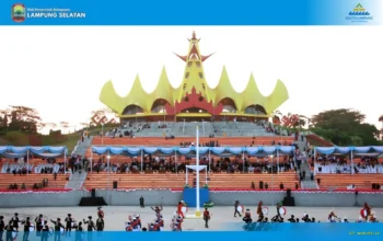 Dari Merah Putih ke Layar Digital Lampung Selatan Hidupkan Kreativitas Kemerdekaan di Menara Siger