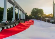 Festival Merah Putih Bogor 3.200 Orang Bentangkan Bendera 500 Meter