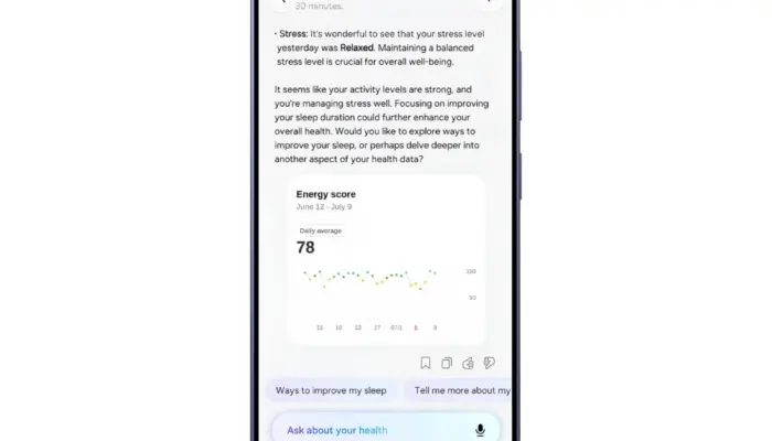 Samsung Perkenalkan Health Assistant, Asisten Kesehatan Berbasis AI di Samsung Health