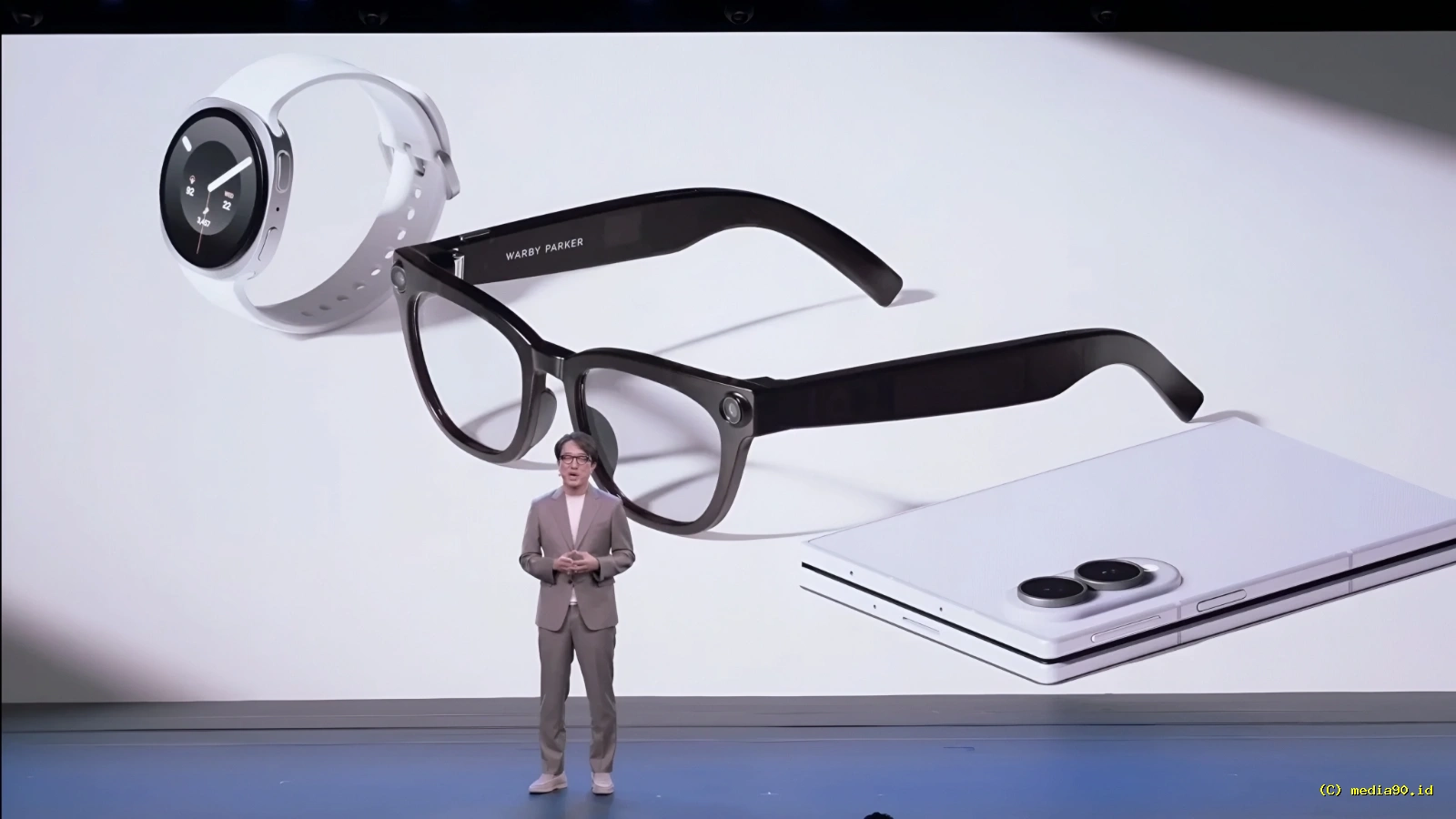Intelligent Eyewear Samsung Mulai Dipamerkan, Galaxy AI Tak Lagi Bergantung pada Layar