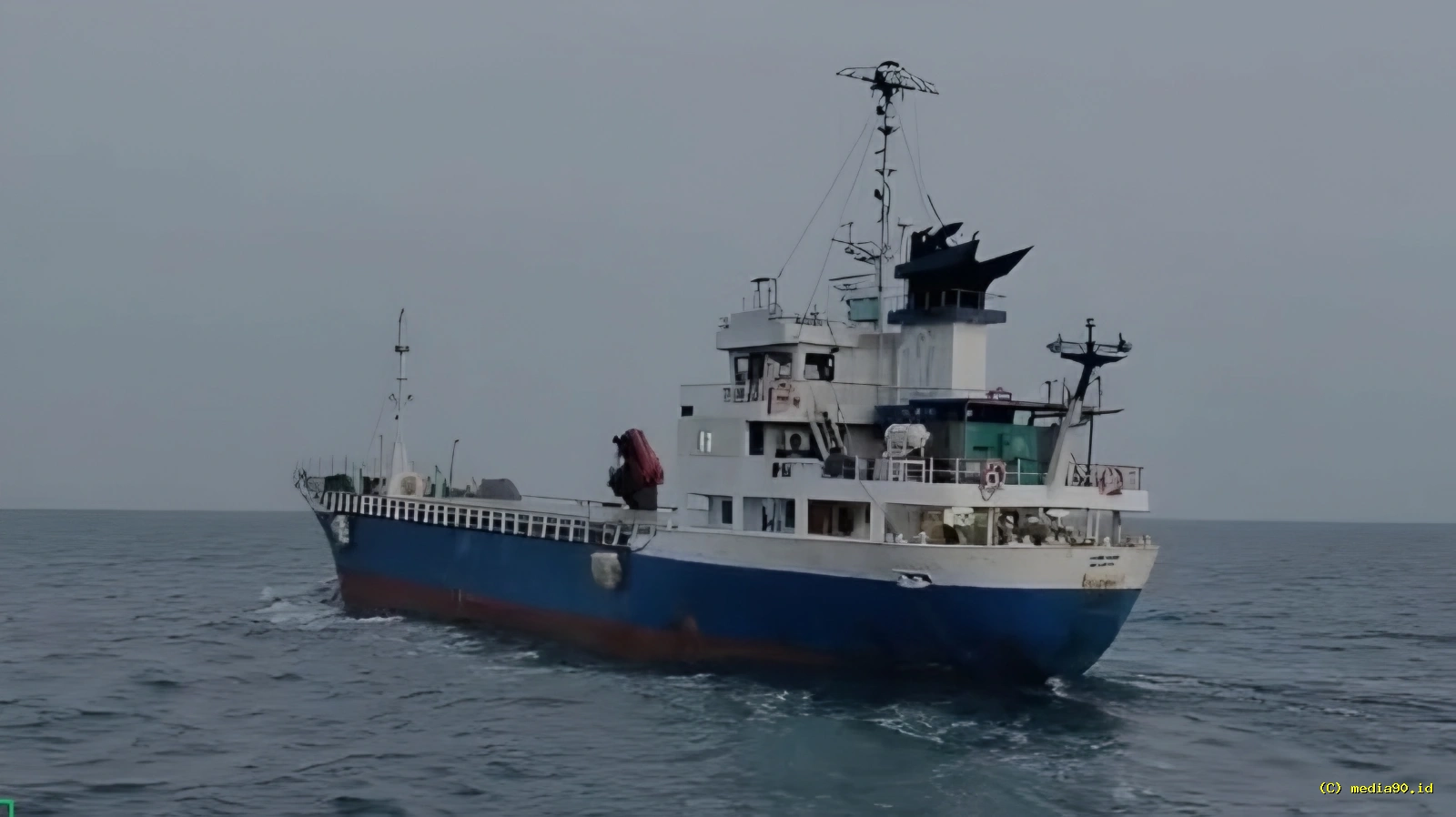 Kapal Angkut 26 Ton Narkotika Cair Disergap di Laut Kepri