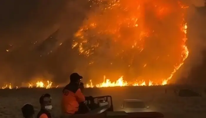 Kebakaran Meluas, Kawasan Wisata Bromo Ditutup Total