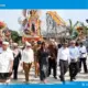 Ketua TP PKK Lampung Selatan Soroti Potensi Wisata Budaya saat Hadiri Ngaben Massal Balinuraga