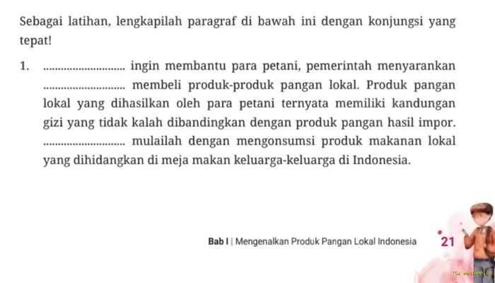Kunci Jawaban Bahasa Indonesia Kelas 11 Halaman 21 Kegiatan 1: Kohesi dan Koherensi