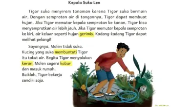 Kunci Jawaban Bahasa Indonesia Kelas 4 Halaman 30-31 Kurikulum Merdeka, Menyimak Teks Kepala Suku Len 3 Kunci Jawaban Bahasa Indonesia Kelas 4 Halaman 30 31 Kurikulum Merdeka Menyimak Teks Kepala Suku Len