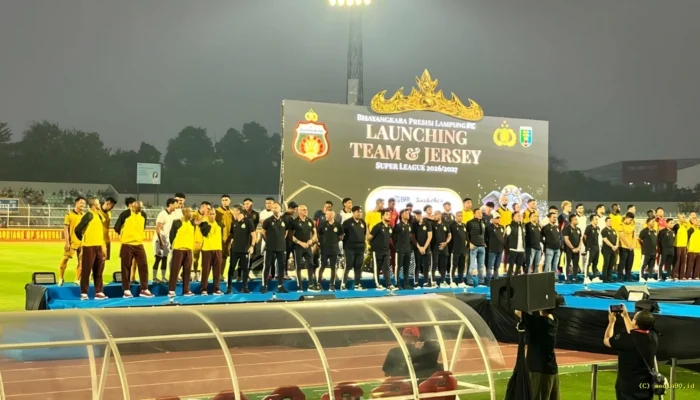Launching Skuad dan Jersey, Bhayangkara Lampung FC Bidik Tiga Besar Super League 2026-2027
