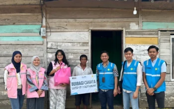 Lewat Program Light Up the Dream, PLN UP3 Kotabumi Sambungkan Listrik Gratis untuk 10 Warga Kurang Mampu
