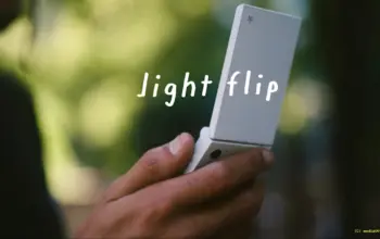 Light Flip Diperkenalkan, Usung Konsep Ponsel Lipat Bernuansa Retro