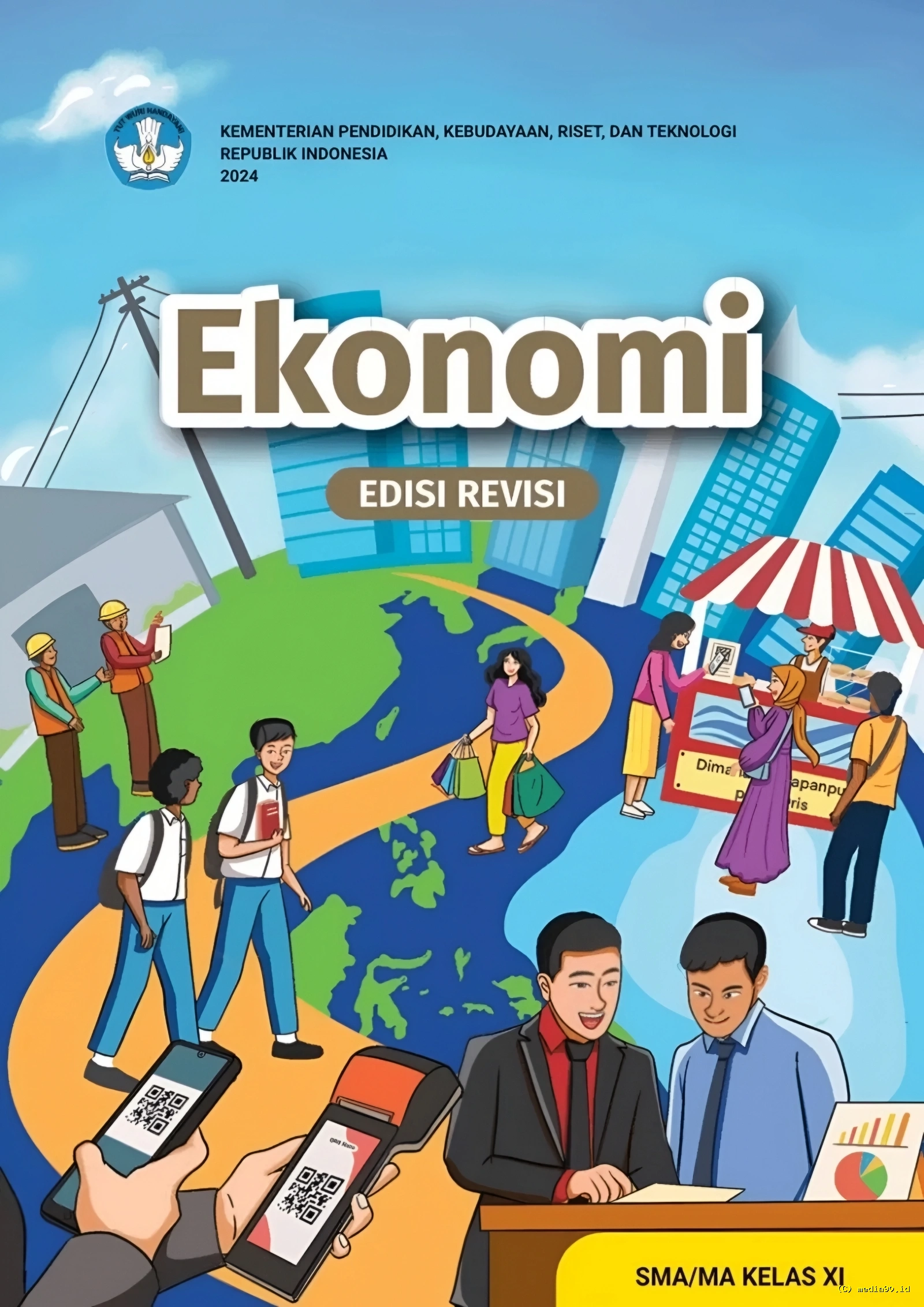Link Download Buku Ekonomi Kelas 11 Kurikulum Merdeka Edisi Revisi PDF, Gratis untuk Siswa SMA/MA