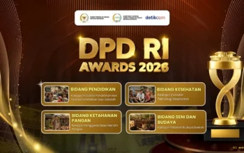 Masih Dibuka Masyarakat Bisa Usulkan Tokoh Penggerak Daerah untuk DPD RI Awards 2026
