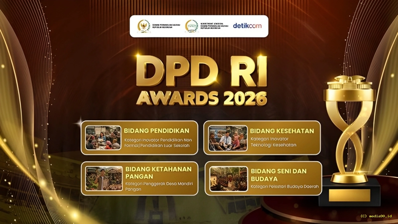Masih Dibuka Masyarakat Bisa Usulkan Tokoh Penggerak Daerah untuk DPD RI Awards 2026