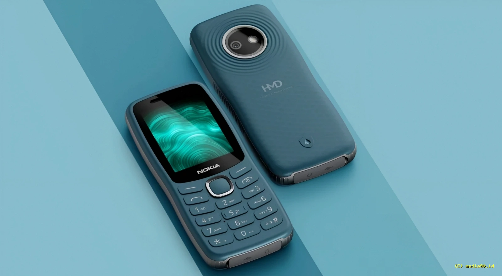 Nokia 123 Shield Meluncur, Feature Phone Tangguh dengan Perlindungan Air dan Debu