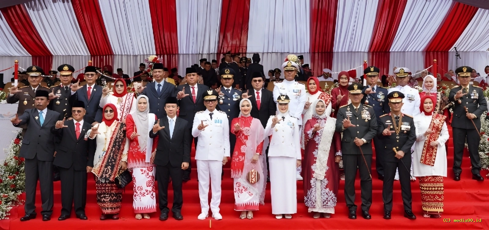 Pangdam Radin Inten Tegaskan Makna Kemerdekaan di HUT ke 81 RI Saatnya Beri Karya Terbaik
