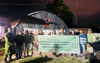 Pegadaian Bergerak Bantuan Disalurkan untuk Warga Terdampak Gempa NTT