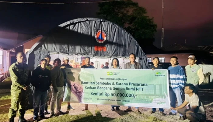 Pegadaian Peduli Salurkan Bantuan untuk Korban Gempa NTT
