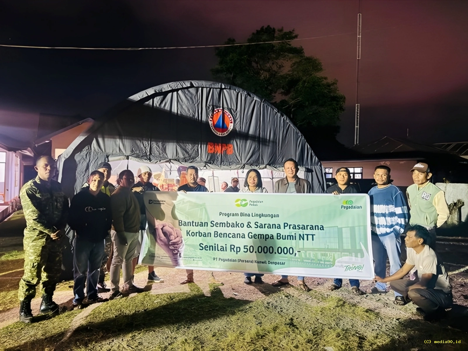 Pegadaian Bergerak Bantuan Disalurkan untuk Warga Terdampak Gempa NTT