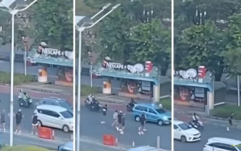 Pelari Kalcer Sudirman Jadi Sorotan, Nekat Menyeberang Jalur Cepat hingga Dikecam Netizen