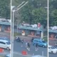 Viral! Pelari Kalcer Sudirman Nekat Seberang Jalur Cepat, Aksinya Tuai Kecaman
