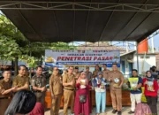 Pemkab Tubaba Turun ke Pasar Mulya Asri, Upaya Tekan Inflasi Digencarkan