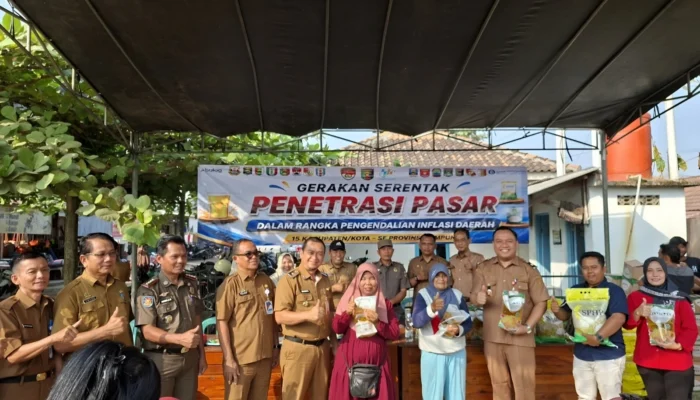 Kendalikan Inflasi, Pemkab Tubaba Gelar Penetrasi Pasar di Mulya Asri