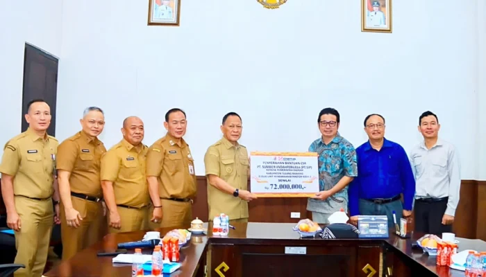 Perkuat Pengelolaan Lingkungan, Pemkab Tulang Bawang Terima Dua Motor Roda Tiga dari PT SIP