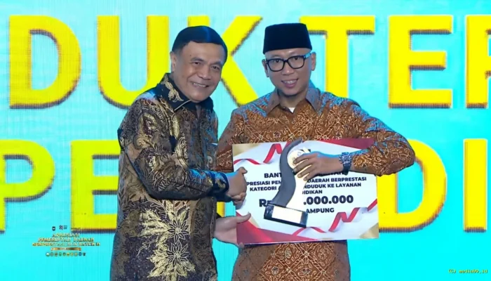 Pemprov Lampung dan Tiga Daerah Raih Empat Penghargaan Apresiasi Pemerintah Daerah 2026