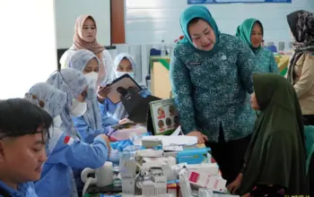 Program Tubaba Q Sehat Diperkuat, Ketua I TP PKK Pastikan Pengobatan Gratis Berjalan Baik