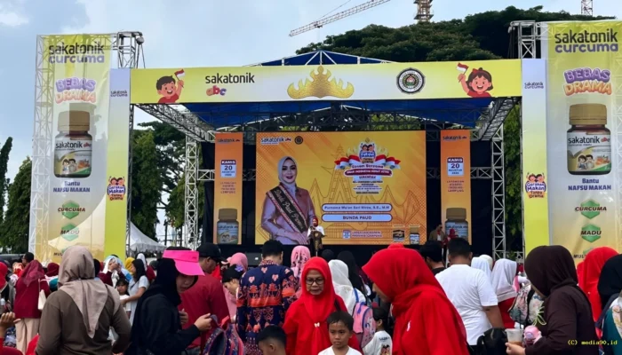 Sakatonik dan Pemprov Lampung Kampanyekan Gerakan Makan Tanpa Drama untuk Anak dan Orang Tua