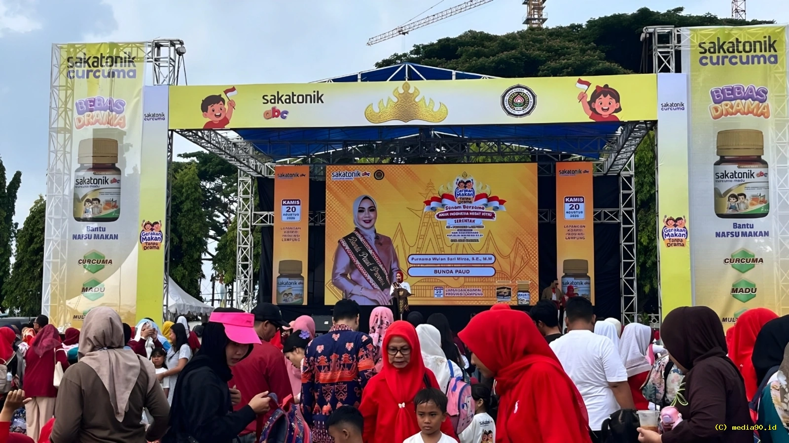 Sakatonik Gandeng Pemprov Lampung Dorong Gerakan Makan Tanpa Drama untuk Anak dan Orang Tua